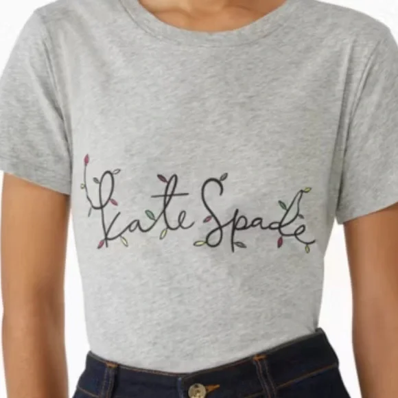 Kate Spade★String Lights Logo Holiday Tee★ホリデー Tシャツ String Lights Logo Holiday Tee | Kate Spade Outlet